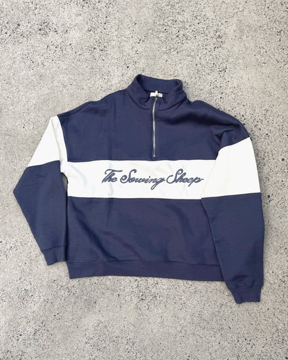 The Sowing Sheep - Quarter-Zip Sweater