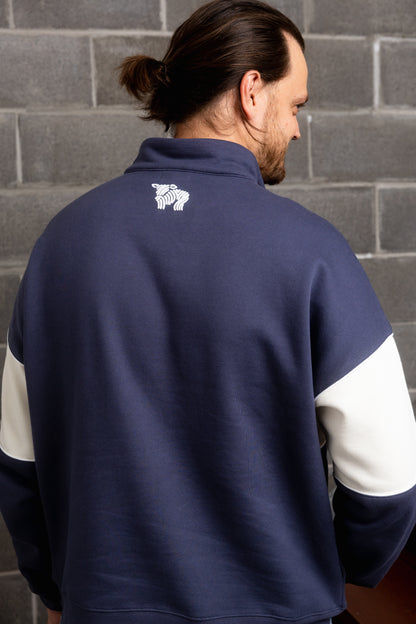 The Sowing Sheep - Quarter-Zip Sweater