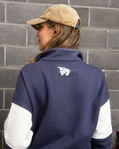 The Sowing Sheep - Quarter-Zip Sweater